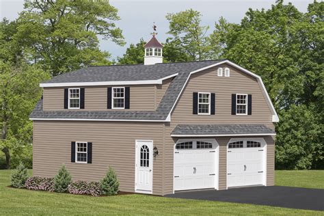 two story gambrel garage